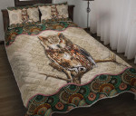 Owl Vintage Mandala YW0402491CL Quilt Bed Set - 1