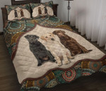 Labrador Mandala YW0302214CL Quilt Bed Set - 1