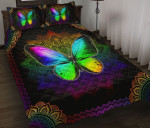 Butterfly Colorful Mandala YW2601201CL Quilt Bed Set - 1