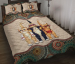 Cats Mandala YW2501108CL Quilt Bed Set - 1