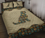 Mandala Golden Retriever YW0402194CL Quilt Bed Set - 1