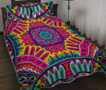 Colorful Mandala Bohemian Pattern YW1601498CL Quilt Bed Set - 1