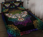 Colorful Mandala Amazing Owl YW0804345CL Quilt Bed Set - 1