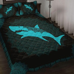 Blue Shark Mandala XL0604180CL Quilt Bed Set - 1