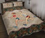 Running Vintage Mandala YW0502331CL Quilt Bed Set - 1