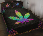 Weed Mandala Color YW1802025CL Quilt Bed Set - 1