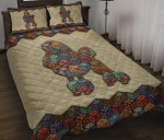 Mandala Poodle YW0402227CL Quilt Bed Set - 1