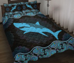 Blue Shark Mandala YW2201664CL Quilt Bed Set - 1