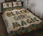Black Woman Mandala YW1801343CL Quilt Bed Set - 1