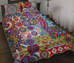 Mandala Tile Bohemian Pattern YW1601633CL Quilt Bed Set - 1
