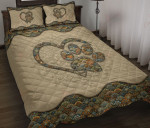 Mandala Paw Heart YW0402219CL Quilt Bed Set - 1