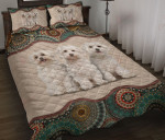 Maltese Mandala YW0402113CL Quilt Bed Set - 1