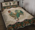 Chicken Vintage Mandala YW2501128CL Quilt Bed Set - 1