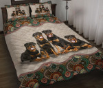Rottweiler Mandala YW0502310CL Quilt Bed Set - 1