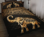 Elephant Mandala Decoration YW2901291CL Quilt Bed Set - 1