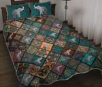Elephant Mandala Pattern YW2901294CL Quilt Bed Set - 1