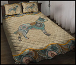 Australian Cattle Dog Mandala XA1501378CL Quilt Bed Set - 1