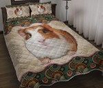 Guinea Pig Vintage Mandala YW0102623CL Quilt Bed Set - 1