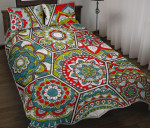 Oriental Mandala Bohemian Pattern YW1601667CL Quilt Bed Set - 1