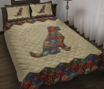 Mandala Golden Retriever YW0402193CL Quilt Bed Set - 1