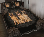 German Shepherd Mandala YW0102506CL Quilt Bed Set - 1