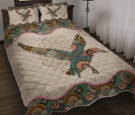 Vintage Mandala Duck YW0602662CL Quilt Bed Set - 1