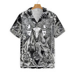 Satanic Pagan Demon EZ14 0112 Hawaiian Shirt - 1