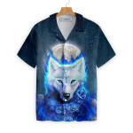 Wolf Galaxy Wolf Hawaiian Shirt Cool Wolf Shirt For Men And Women - 1