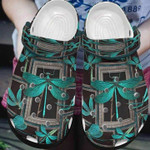 Dragonfly Crocs Classic Clogs Shoes