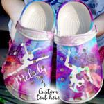 Personalized Gymnast Girl Crocs Classic Clogs Shoes