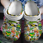Jamaican Symbol Crocs Classic Clogs Shoes