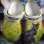Crazy Cat Lady Gift For Cat Lovers Crocs Classic Clogs Shoes