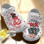 Personalized Dachshund Mom Crocs Classic Clogs Shoes