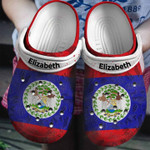 Personalized Belize Flag Crocs Classic Clogs Shoes