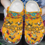 Crazy Chicken Lady Crocs Classic Clogs Shoes