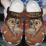 Personalized Owl Crocs Classic Clogs Shoes