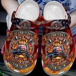 Hat Firefighter America Crocs Classic Clogs Shoes