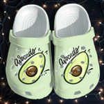 Avocado Cute Funny Crocs Classic Clogs Shoes