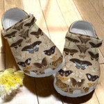 Black Butterflies Butterfly Collection Crocs Classic Clogs Shoes