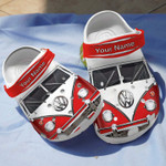 Personalized VW Campervan Crocs Classic Clogs Shoes
