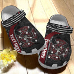 Personalized Fire Dept Firefighter Crocs Classic Clogs Shoes