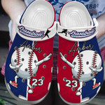Personalized Baseball Ball Dabbing Cute Crocs Classic Clogs Shoes