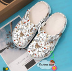 Personalized Nurse Bear Crocs Classic Clogs Shoes