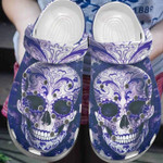 Boho Skull Crocs Classic Clogs Shoes