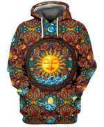 Hippie Live By The Sun 3D All Over Printed Shirts