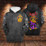Hippie Peace Sign HAll Over Printed Shirtsoween Costume 3D All Over Printed Shirts