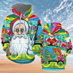 Hippie Santa Claus 3D All Over Print