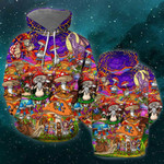 Grome Mushroom Hippie Life 3D All Over