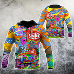 Hippie Van Story Of Hippie 3D All Over Printed Shirts
