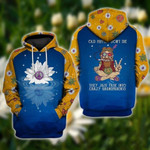 Gift For Grandpa Gift For Hippie Hippie Old Hippies Dont Die They Just Fade Into Crazy Grandparents Flower Hoodie
